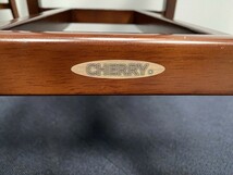 【直接引取可能】CHERRY チェリー カウンターチェア 9脚セット 高さ約94cm 椅子 家具 赤 C848 （4624）_画像7