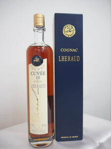 ◆ Неокрытый ◆ Lheraud Cuvee 10/Selo Cuvet 10 Cognac Brandy 700 мл 42% коробки с коробкой ◆ Шампанский/западный сак -сак -/алкоголь 72192