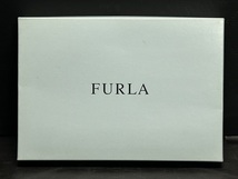 未使用美品 FURLA フルラ ハート柄 フェイスタオル 2枚セット ブルー＆イエロー_画像6