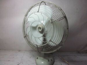  that time thing present condition goods Showa Retro electric fan Mitsubishi MITSUBISHI three sheets wings operation verification settled retro consumer electronics 