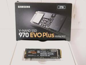 ◆◇ Samsung 970EVO Plus 2TB NVMe 中古SSD ◇◆