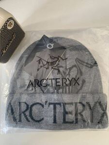 【新品未使用】arcteryx アークテリクス ビーニー　ニット帽　グレー発送無料