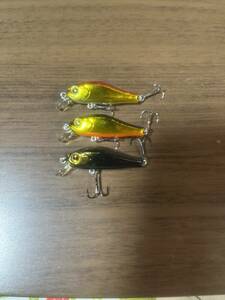 Zip Baits Rigge 35F ジップベイツ リッジ 35F フローティング 3個セット　超美品　管釣り エリア トラウト　渓流