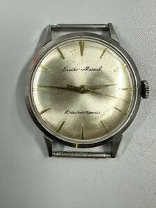 SEIKO MARVEL セイコー メンズウォッチ マーベル ダイヤショック 19石 か稼働品 手巻き 腕時計 ヴィンテージ　アンティーク　美品