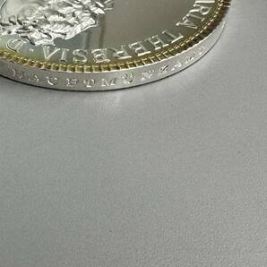 【極美品】オーストリア メダル マリア・テレジア 5オンス 1986 純銀メダル/ケース付き/重量約156.2g/直径約6.5cm/大型の画像5
