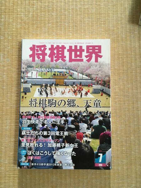 将棋世界　2014年7月　付録なし