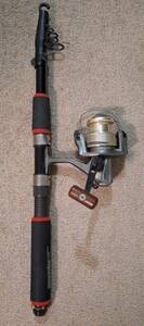 中古品 【DAIWA】 ダイワ　振出竿　マルチパック　20-240　リール付