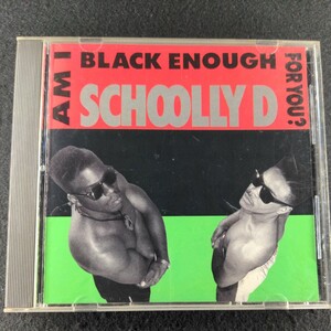 22-126【輸入】AM I BLACK ENOUGH Schoolly D