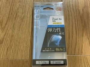 ★☆ google Pixel 4a ソフトケース クリア TPU PM-P202UCTCR 新品 未使用 未開封 送料140円～ ELECOM 衝撃吸収 透明 カバー