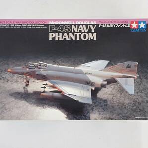 未組立 タミヤ 1/72 F-4S NAVYファントムII/K326-8の画像1