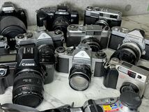 【カメラ約30キロまとめ売り】60台 Nikon Canon FUJIFILM PENTAX SONY Nikon OLYMPUS Konica Mamiya 一眼レフ フィルムカメラ 二眼レフ _画像7