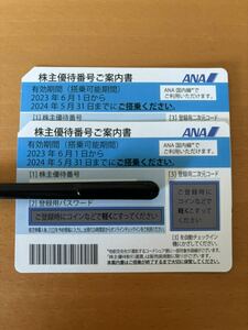 【番号通知送料無料】ANA株主優待券　5月31日まで