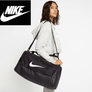 新品 NIKE ナイキ ブラジリア ダッフル Sアクセサリー ドラムバッグ 黒の画像6