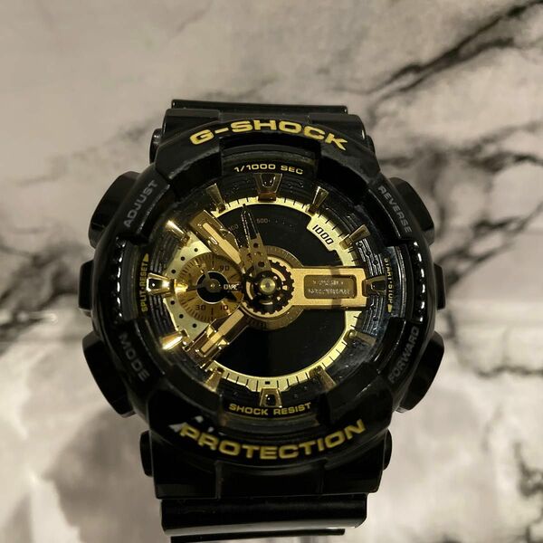 CASIO G-SHOCK GA-110GB-1A BLACK×GOLD