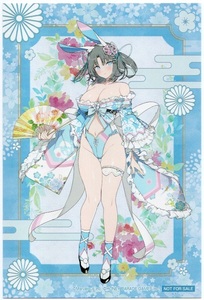 閃乱カグラ POP UP SHOP（MEDICOS SHOP渋谷） グッズ購入特典イラストカード 雪泉（和風バニーver.）