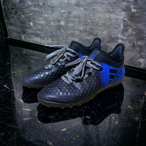 Adidas adidas ba9470 x tango 16.2 tf core black x blue foot salsa sale ★ 24,5 Размер ★