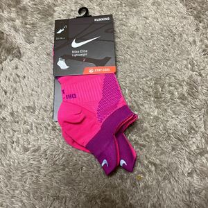  super value exhibition NIKE Lady's cushion ankle running socks ~24cm new goods tag attaching unused goods 