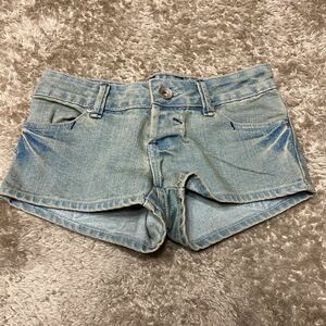  super value exhibition smaller size Lady's Denim short pants XS size tag equipped trying on only 