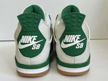 【未使用】 NIKE SB ナイキ エスビー AIR JORDAN 4 RETRO エア ジョーダン 4 レトロ PINE GREEN パイン グリーン / DR5415-103 27.5cm _画像4