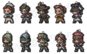 新品未開封　第五人格　Identity V Pixel-Art トレーディングラバーストラップB 10個入り1BOX（#DRGNR）