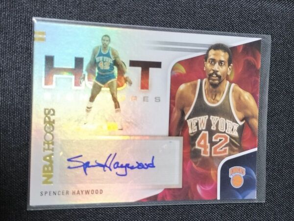 Spencer Haywood Panini NBA Hoops Hot Signature 直筆サインカード