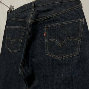 60s Levis 501 BigE W36 デニム パンツ リーバイス ヴィンテージ ビンテージ 501XX 50s 40s ワンウォッシュ66前期　ボタン裏刻印2 dead