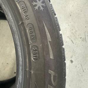 【中古品】MICHELIN Pilot Alpin 235/40R19 2017年製 スタッドレスタイヤ2本セットの画像5