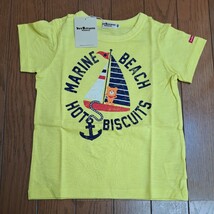 ① 新品　100cm　定価3080円　ホットビスケッツ　半袖Tシャツ　Tシャツ　半袖　ふたご_画像1