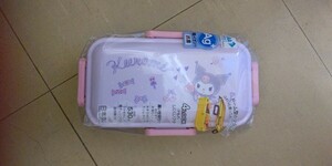 My Melody マイメロ クロミ 抗菌 ふわっと盛付OK 弁当箱 銀イオンで抗菌 新品・未開封・即決