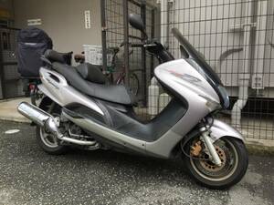 ヤマハマジェスティ１２５cc インジェクション車 書類、鍵付き付き