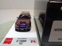 MAKE UP EIDOLON 1/43 NISMO R34 GT-R Z-tune 2004 Midnight Purple 3 メイクアップ アイドロン ._画像9