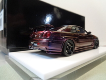 MAKE UP EIDOLON 1/43 NISMO R34 GT-R Z-tune 2004 Midnight Purple 3 メイクアップ アイドロン ._画像7