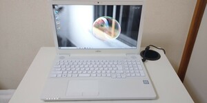 富士通 LIFEBOOK AH51/C3 Corei7-7700HQ 3.80GHz(最大) フルHD Blu-ray HDD 1TB メモリ8GB FMVA51C3W