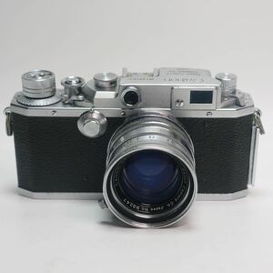 03) キャノン Canon バルナック型 レンジファインダーカメラ CANON LENS 50mm F1.8 レンズセット 