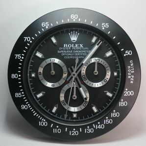 02) Rolex(ロレックス)DAYTONA(デイトナ) 掛時計 A6409 の画像1