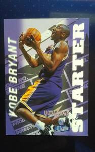 1997-98 FLEER ULTRA LOS ANGELES LAKERS 【KOBE BRYANT】 ULTRA BILITIES STARTER #3 of 20 S