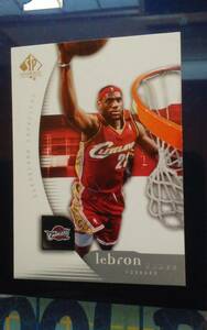 2005-06 UPPER DECK SP AUTHENTIC CLEVELAND CAVALIERS 【LEBRON JAMES】 レギュラーカード #14