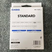 新品 CASIO カシオ 電卓 MS-7LBK-N 税計算 時間計算 計算状態機能付き 8桁 送料無料　送料込_画像5