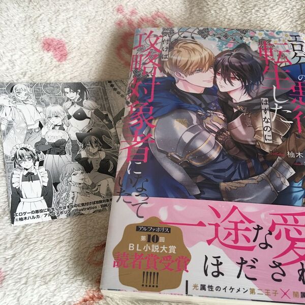 新品『エロゲーの悪役に転生したはずなのに気付けば攻略対象者になっていた』 柚木ハルカ 羽純ハナ アンダルシュ ボーイズラブ 特典