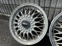 目立つガリ傷無し！ＰＣＤ加工品！軽カーやイベント等にいかが？ BBS RG 16ｘ6.5J＋40 PCD100 ４本セット_画像6