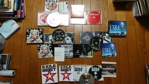 ★☆S0068　EXILE（エグザイル)【EXILE ENTERTAINMENT BEST】【願いの塔】【愛すべき未来へ】【EXILE LOVE】【HEART of GOLD】 セット☆★