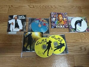 ★☆Ｓ07062　Chris Brown（クリス・ブラウン)【F.A.M.E.】【Graffiti】【Chris Brown】　CDアルバムまとめて３枚セット☆★