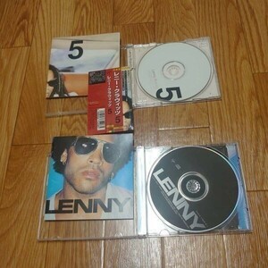 ★☆Ｓ05145　レニー・クラヴィッツ（Lenny Kravitz）【5】【Lenny】　CDアルバムまとめて２枚セット☆★