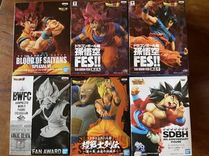 ドラゴンボール フィギュア まとめ売り 処分 BWFC SDBH 超戦士列伝 Blood of saiyans ゴクウブラック 超サイヤ人4 孫悟空 ゼノ