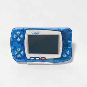 1円~ BANDAI バンダイ WonderSwan Color ワンダースワンカラー WSC-001 クリスタルブルー