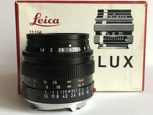 Leica SUMMILUX M ズミルックス　1:1.4/50 11114 超美品　