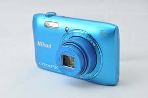 【送料無料ジャンク】 Nikon Coolpix S3600 コンパクトデジタルカメラ ニコン クールピクス ブルー #C24322