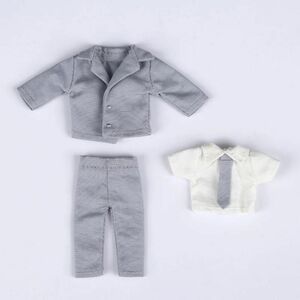 【新品】スーツ ズボン 灰色 シャツ オビツ11 アウトフィット 服 アウター