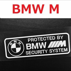 BMW M セキュリティステッカー 2枚 USDM M2 M3 M4 M5 ドラレコ