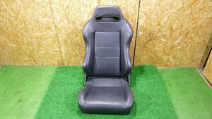 R6615IS 社外 メーカー不明 セミバケット シート レザー調 セミバケ 赤ステッチ